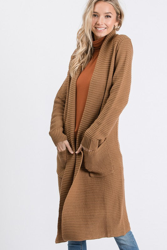 Camel Cardigan