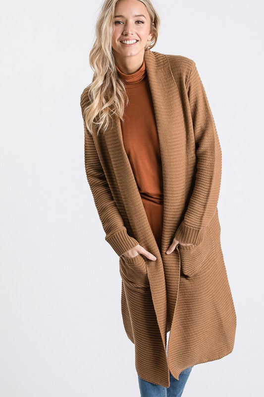 Camel Cardigan