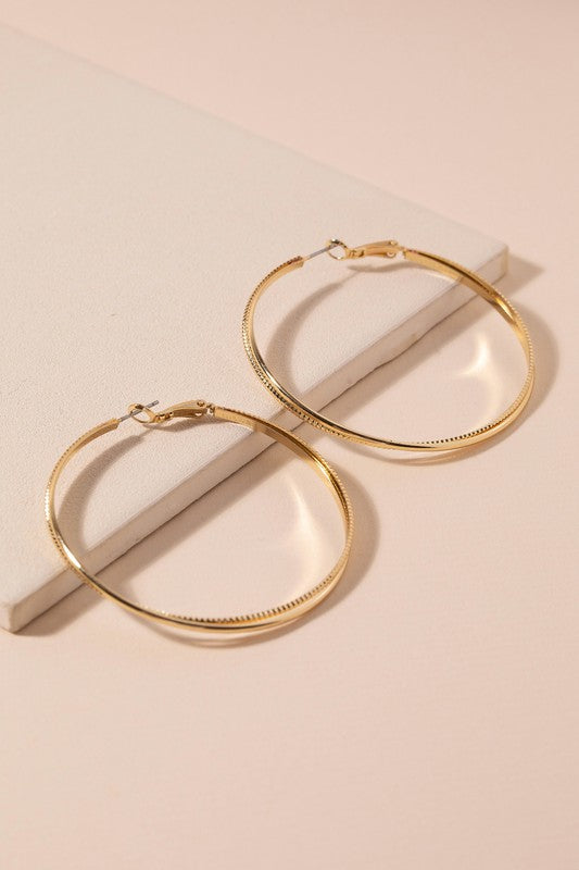 Double Layered Hoops