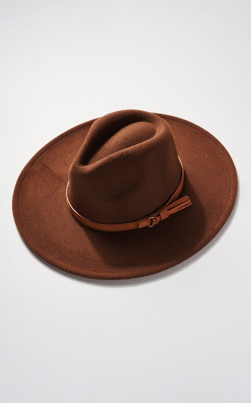 Brown Wool Hat