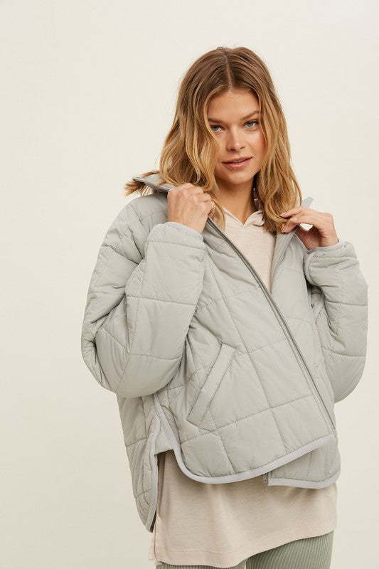 Dove Quilted Jacket