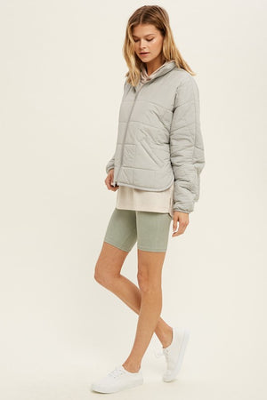 Dove Quilted Jacket