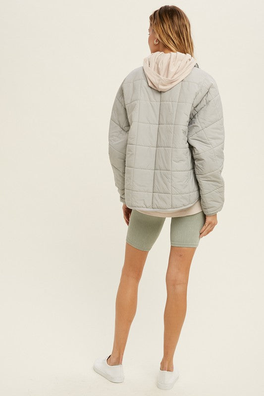 Dove Quilted Jacket