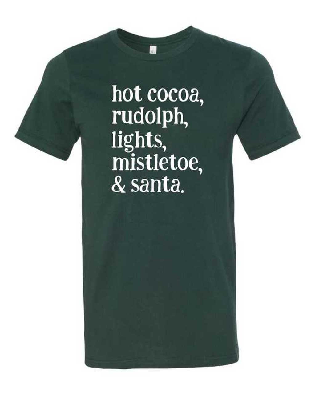 Christmas Tee (Hunter Green)