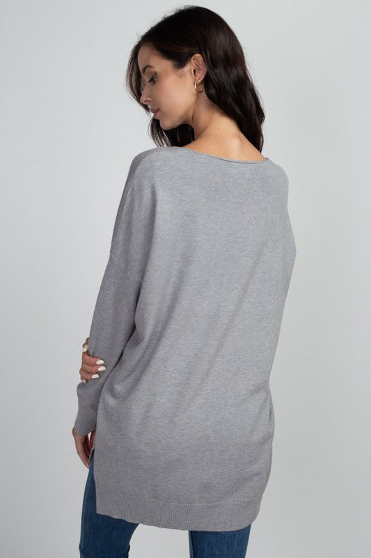Grey Sweater - T922
