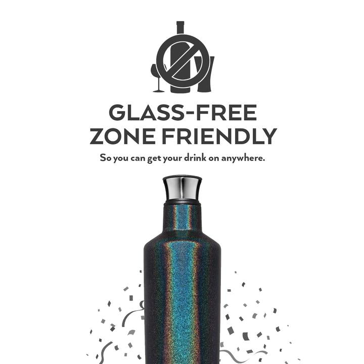 BRÜMATE 25OZ REHYDRATION BOTTLE | GOLD LEOPARD