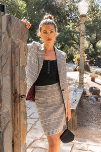 Plaid Skirt