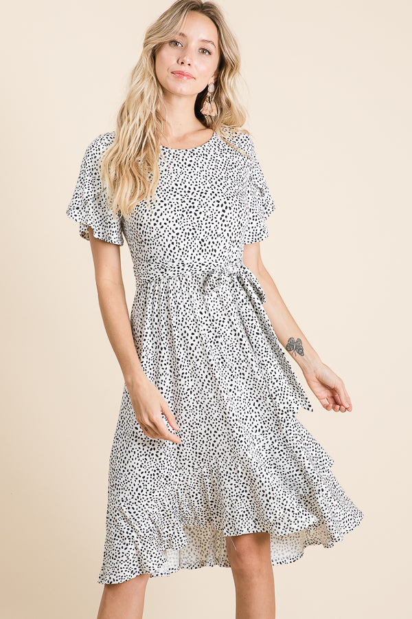 Hazel Dress - (White)