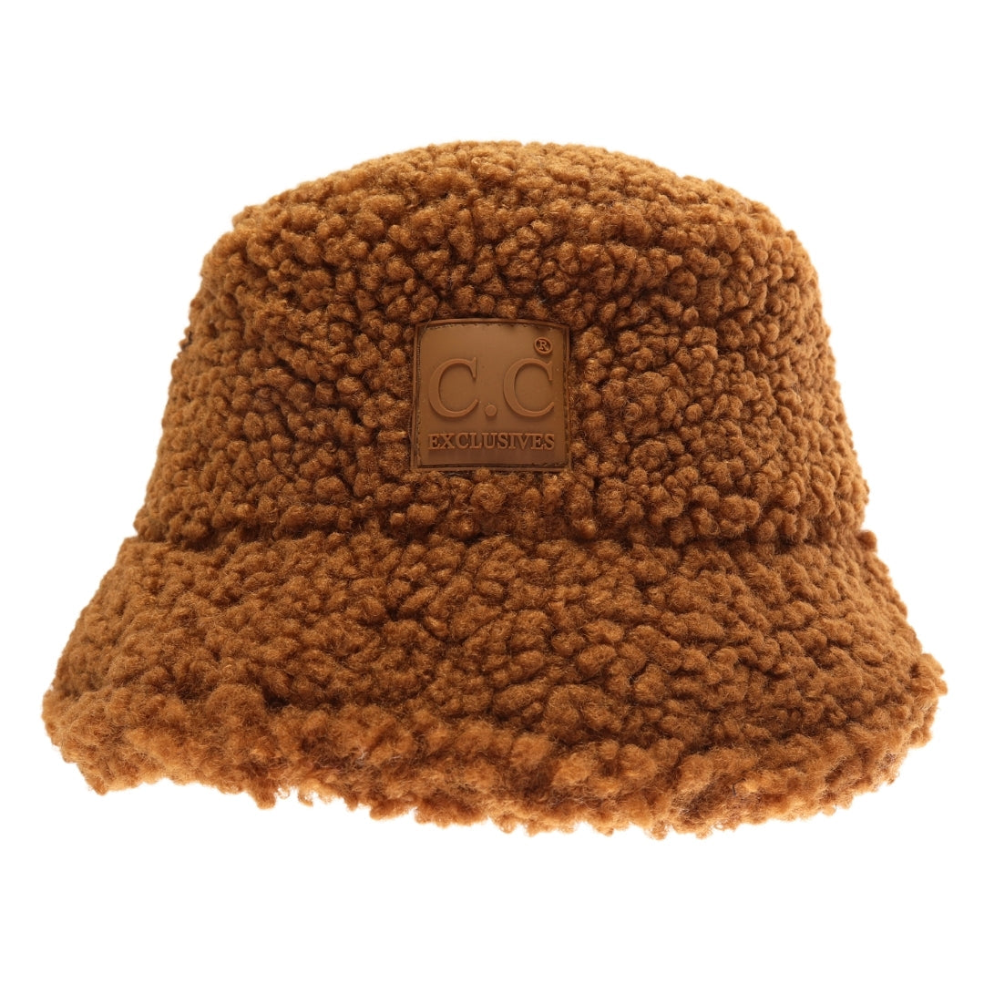C.C. Sherpa Bucket Hat (Camel)