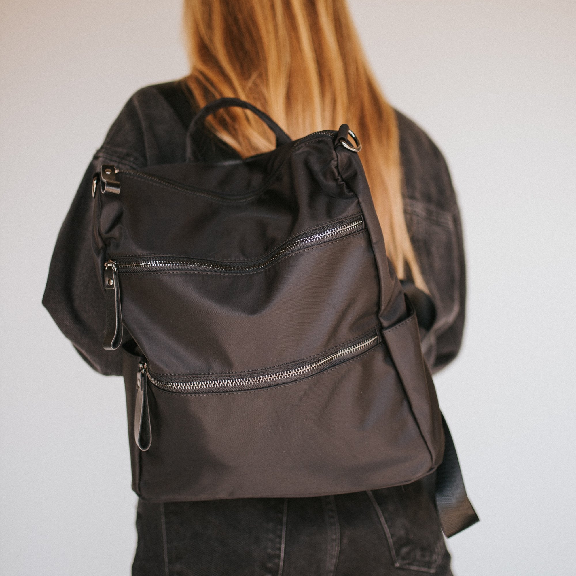 Nori Black Backpack