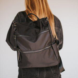 Nori Black Backpack