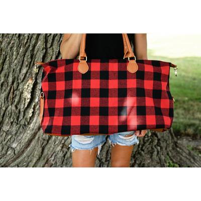 Red Buffalo Weekender Bag