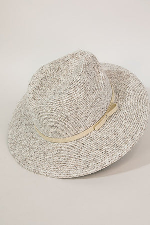 Fedora with Faux Suede Band