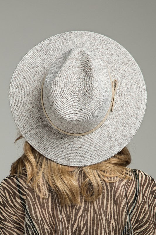 Fedora with Faux Suede Band