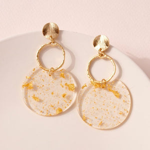 Gold Foil Earrings