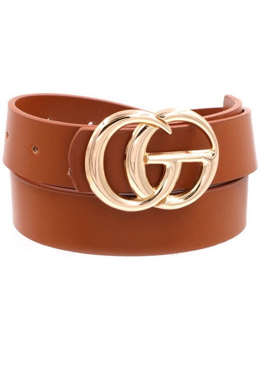 Cognac Leather Belt