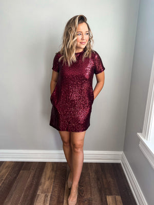 Ky Dress (Merlot)