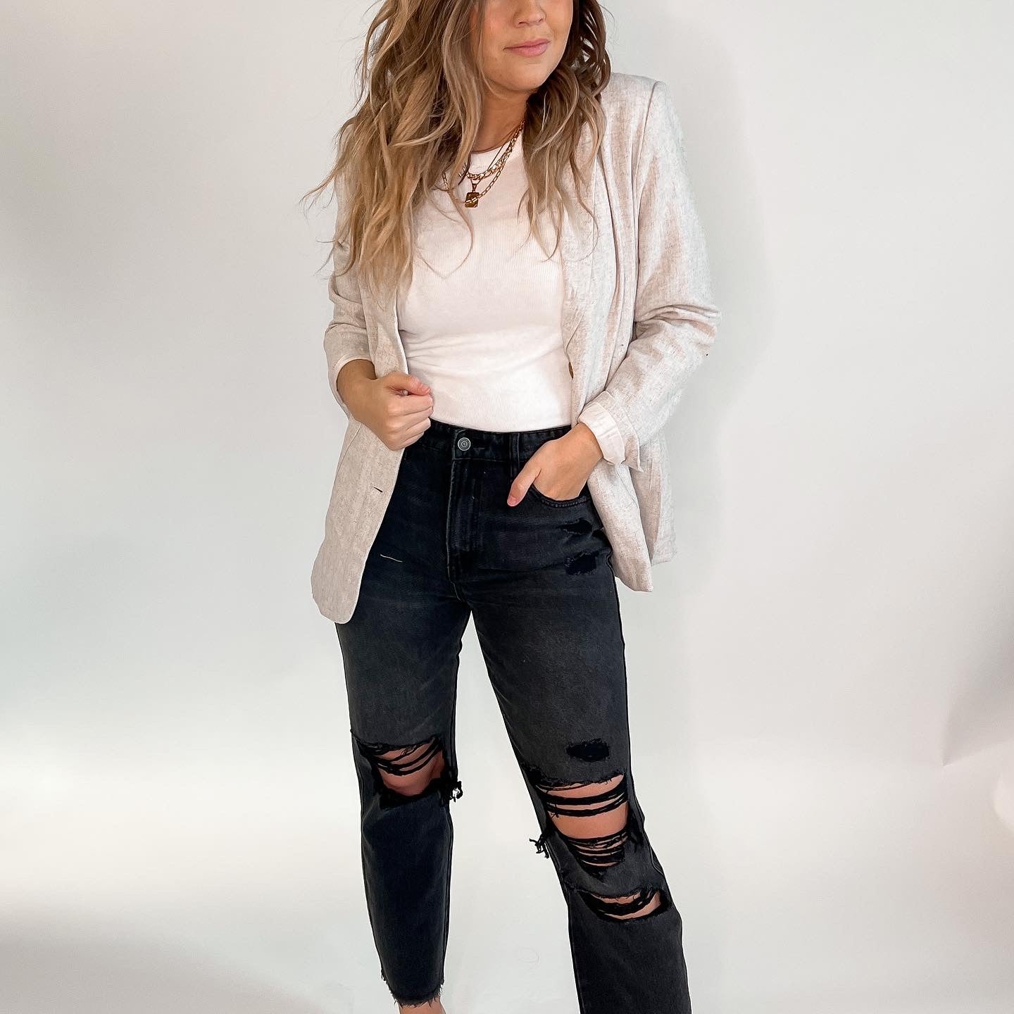 Linen Blazer