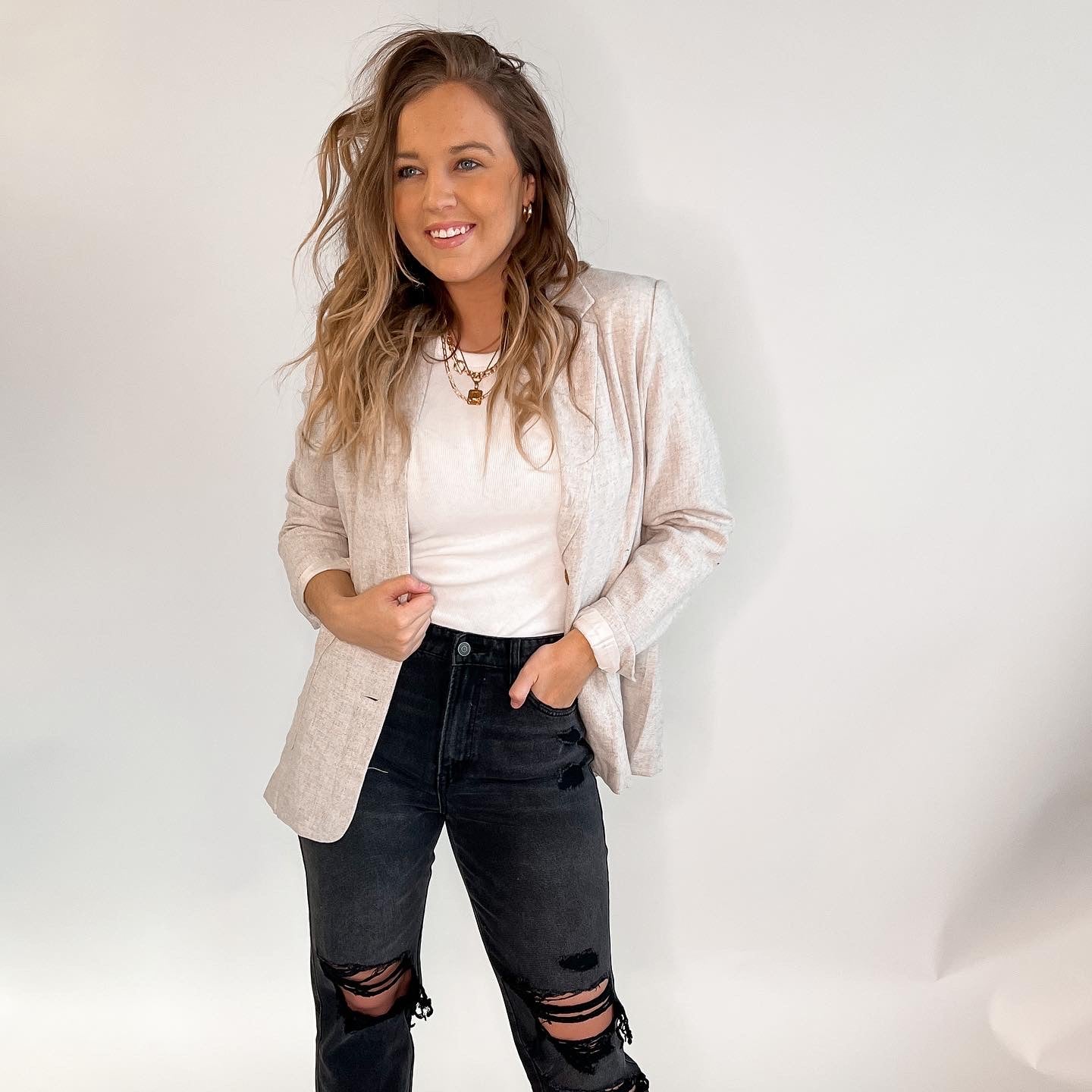 Linen Blazer