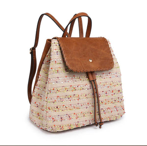 Saffron Backpack (Multi Stripe)