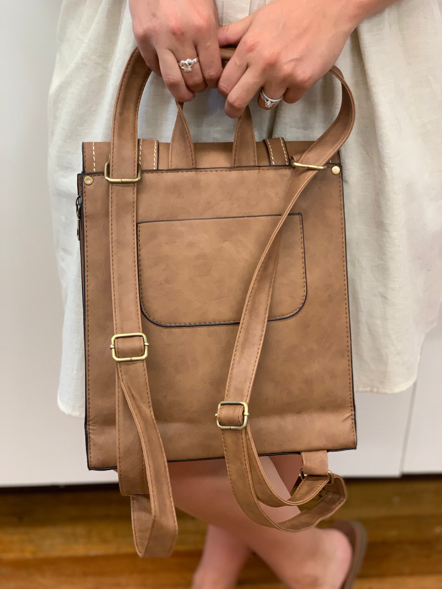 Bailee Backpack (Tan)