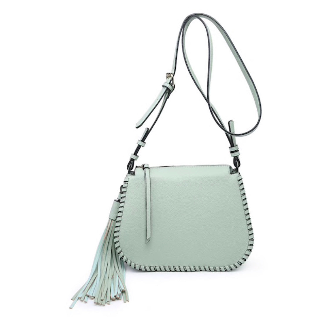 Mint Stitch Crossbody