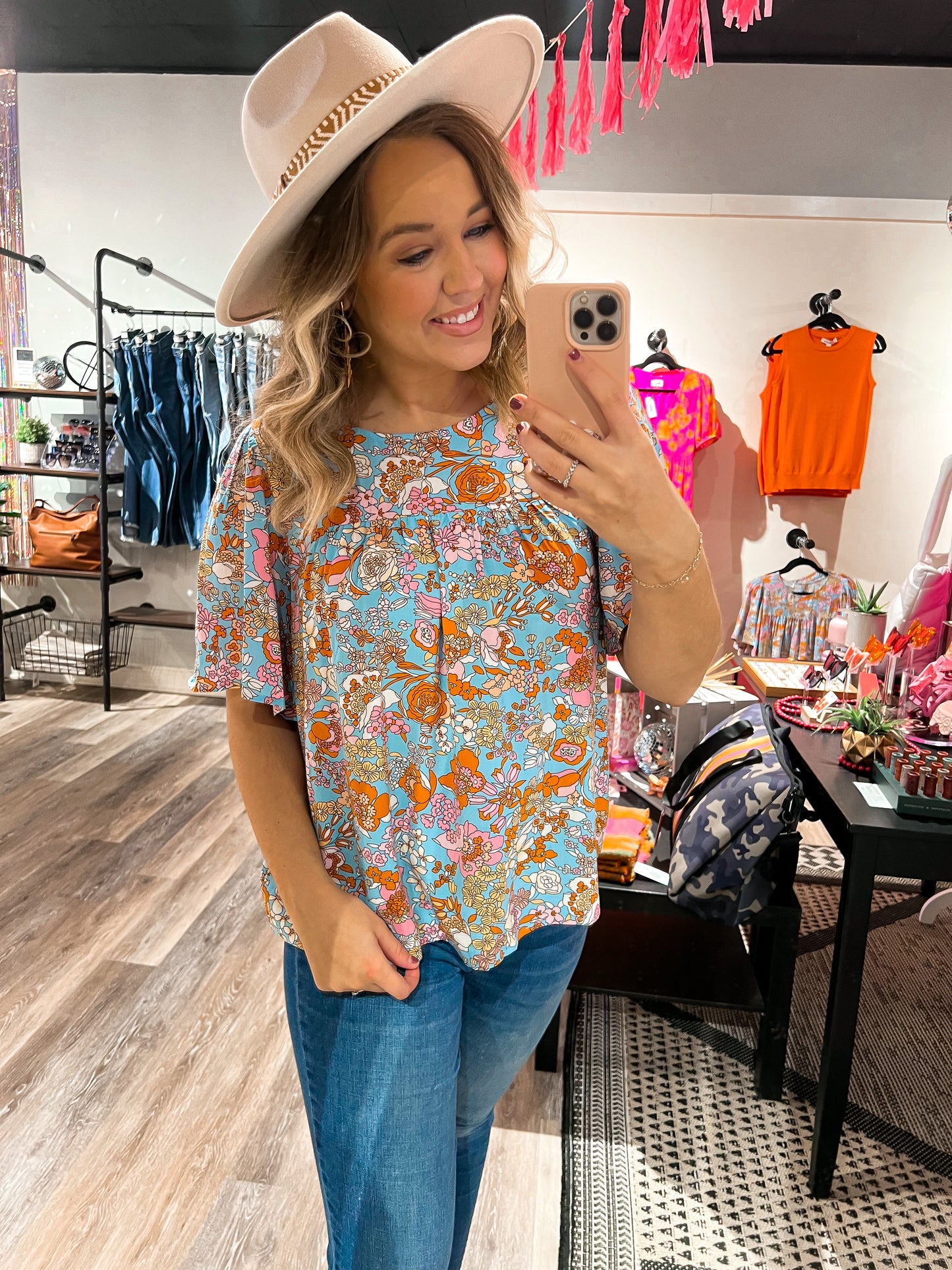 Floral Print Blouse