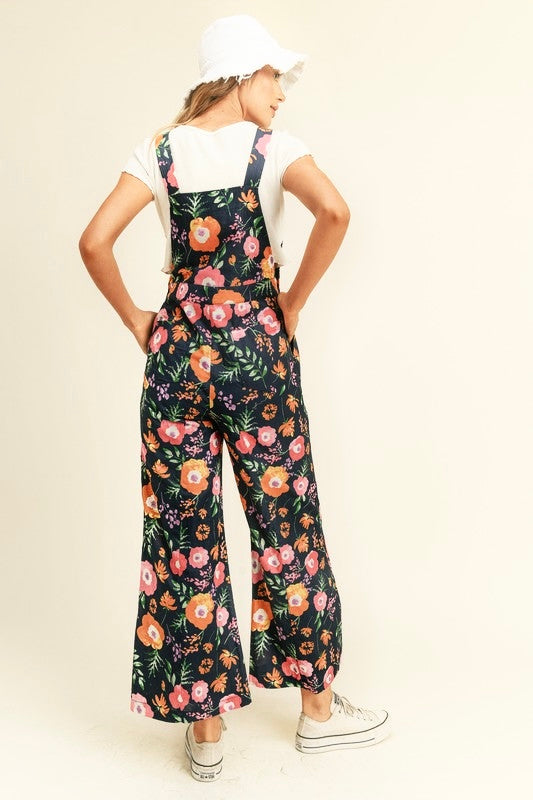 Floral Print Jumpsuit