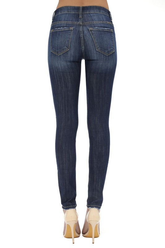 Medium Wash Skinny Denim