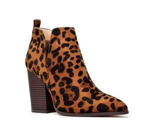 Leopard Booties