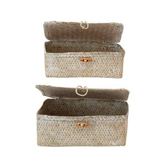 Seagrass Boxes Set of 2