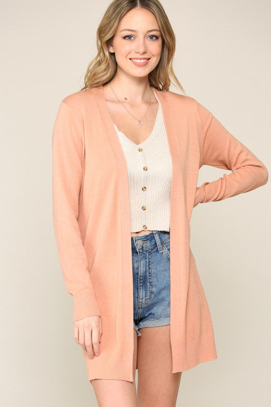 Peach Cardigan