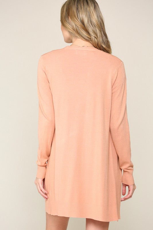 Peach Cardigan