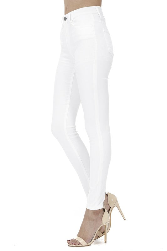 White Skinny Denim