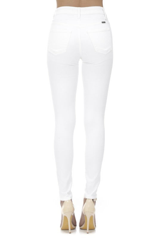 White Skinny Denim