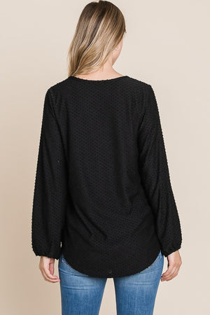 Swiss Dot Blouse
