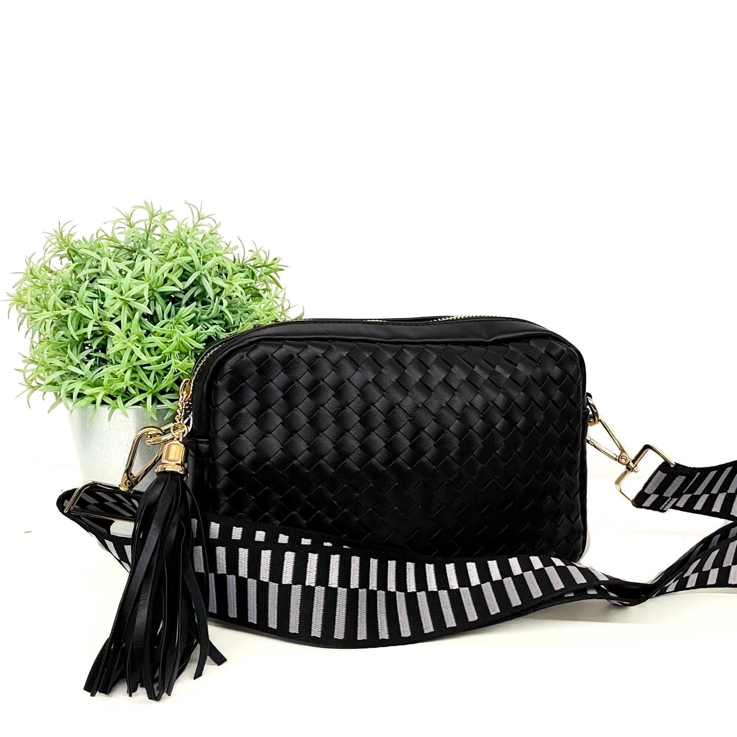 Willow Crossbody Bag (Black)