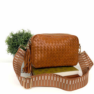 Willow Crossbody Bag (Cognac)